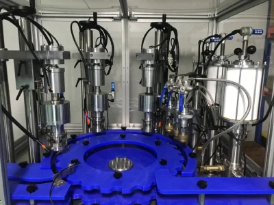 Rotary Indexing Aerosol Machine